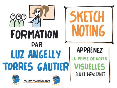 Formation Praticien Sketchnoting Institut Yannick Gautier