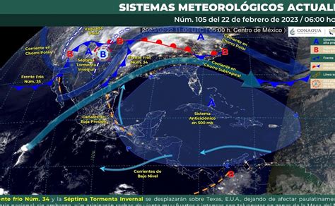 Clima En México Frente Frío No 35 Traerá Lluvias Y Heladas