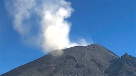 Volcán POPOCATÉPETL VISTA desde TLAMACAS EN VIVO