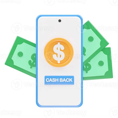 Cashback Icon 3d Render Illustration Element 35621377 PNG