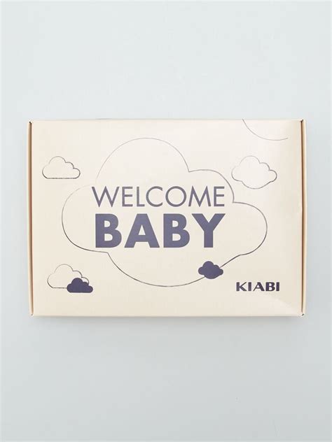 Box De Naissance Welcome Baby Pi Ces Mixte Vert Kiabi