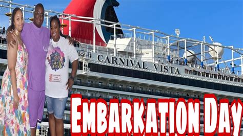 Carnival Vista July Embarkation Day Carnivalvista