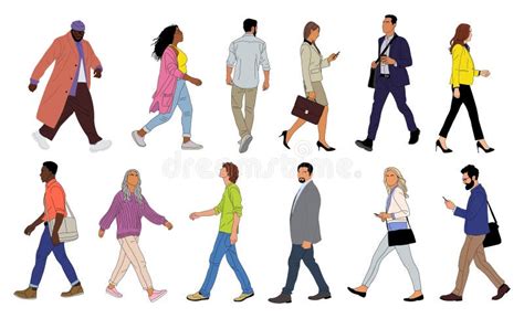 Women Different Ethnicities Stock Illustrations Women Different