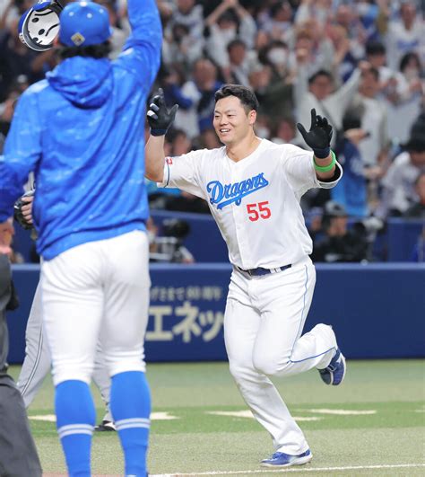 【中日】細川成也が今季初安打の1号サヨナラ弾！ 今季初勝利に立浪監督「最高の形で本拠地スタートできた」 スポーツ報知