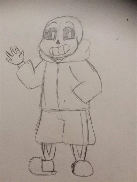 Sans Drawing Tutorial! | Undertale Amino