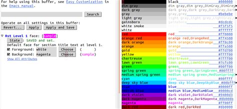 Changing Emacs Font Colors The Cloistered Monkey