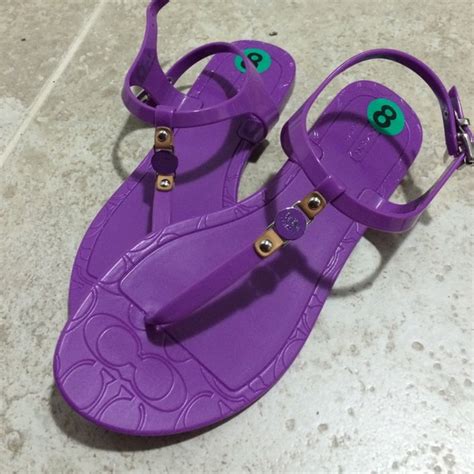 Purple Sandals