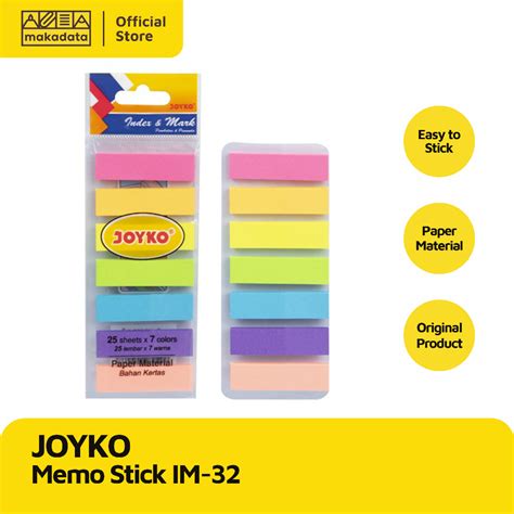 Jual Memo Sticky Note Index Mark Penanda Pembatas Kertas Im