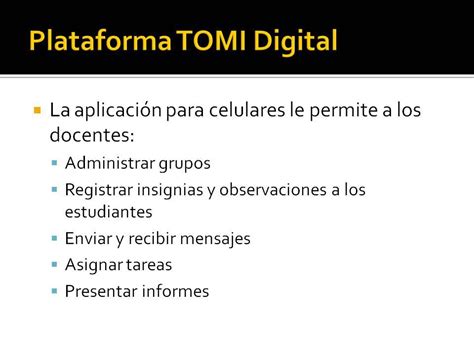 Tomi Digital Plataforma Tomi Digital