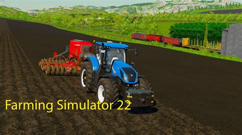 Piękne siewy soi na nowym polu Farming Simulator 22 176 YouTube