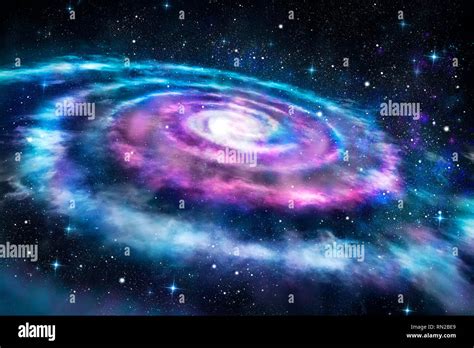 Colorful Galaxy Background Hd