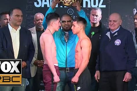 Leo Santa Cruz Vs Rafael Rivera Official Weigh In Results Fightful News