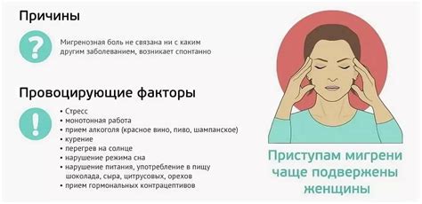 Мигрень: лечение, симптомы и профилактика приступов у женщин и мужчин ...