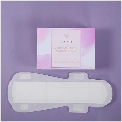 Buy Azah Ultra Absorbent Organic Cotton Xxxl Maternity Pads Online At