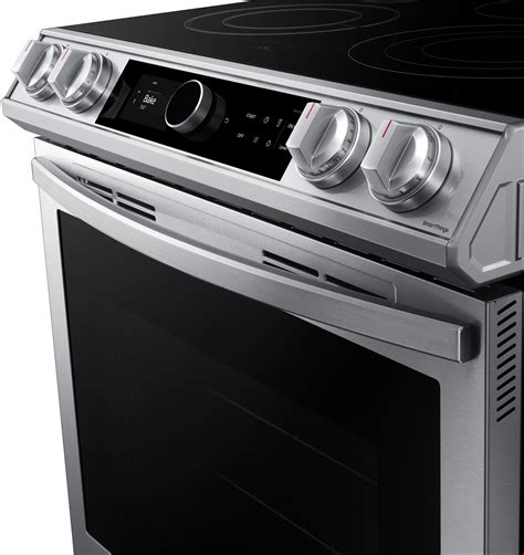 Samsung Ne63t8711ss 30 Inch Smart Slide In Electric Range With 63 Cu