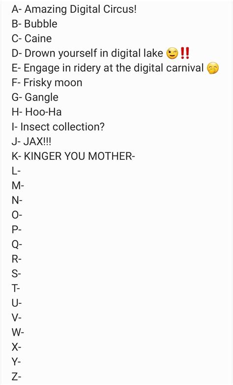 K Stands For Kingeryoumother What Does L Stand For R