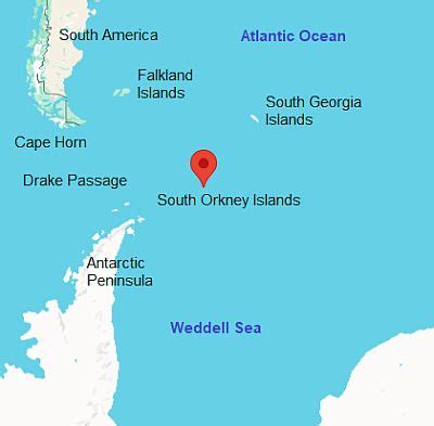 South Orkney Islands climate: weather by month, temperature, rain ...