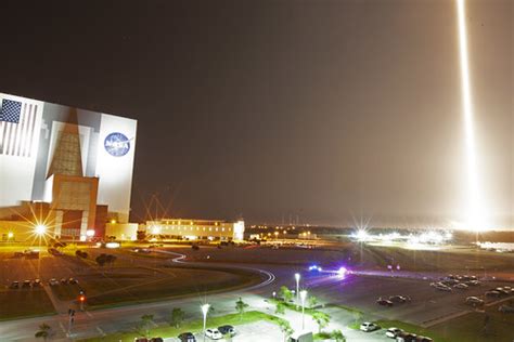 Ksc Ph Jbs A Two Stage Spacex Falcon Roc Flickr