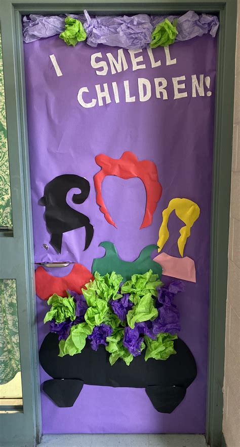 Hocus Pocus Classroom Door For Halloween