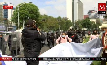 Triquis Se Manifiestan En Paseo De La Reforma Grupo Milenio