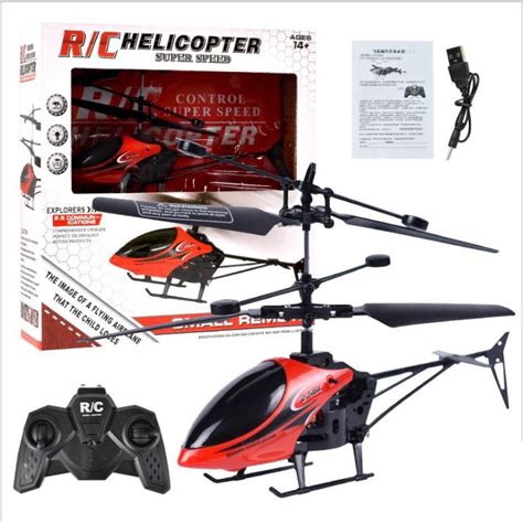 Helic Ptero Controle Remoto Por R Dio De Pequenas Aeronaves Led