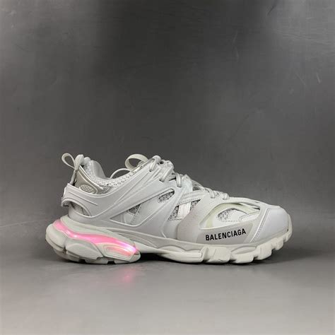 Balenciaga Led Track Trainers White Lighted Sole The Sole Line