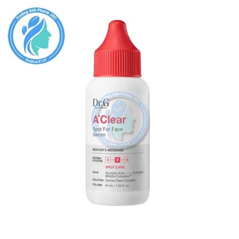 Dr G Tinh chất A Clear Spot For Face Serum 45ml Tinh chất dưỡng da