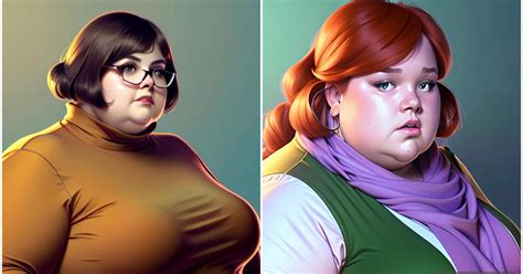 Velma And Daphne Got Fat By Billpaxton122 On Deviantart