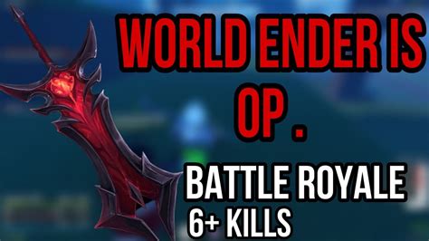 GPO World Ender Is Op I Battle Royale 6 KILLS WIN YouTube