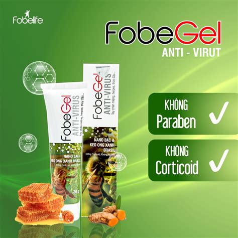 Gel Tái Tạo Da Anti Virus Fobe Gel Fobelife