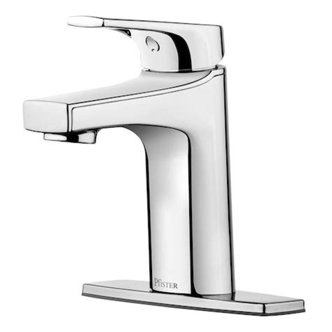 Pfister Ladera 1 Handle Single Hole Polished Chrome Bathroom Sink