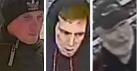 Wanted Cops Hunting Three Men Release Cctv Images After Attempted