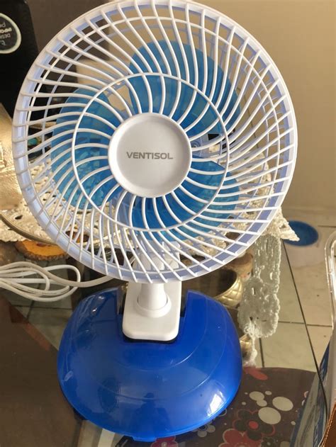 Ventilador Pessoal Mini 20cm Mesa Ventisol Nunca Usado 60543962 Enjoei