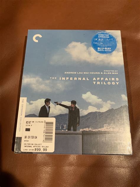 The Infernal Affairs Trilogy Criterion Collection Blu Ray For Sale