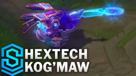 Hextech Kogmaw Skin Spotlight Pre Release League Of Legends Youtube