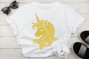 Unicorn Head Svg Graphic By Bumbimluckystore Creative Fabrica