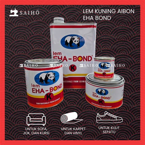 Jual Lem Kuning Eha Bond Galon Liter Lem Serbaguna Lem