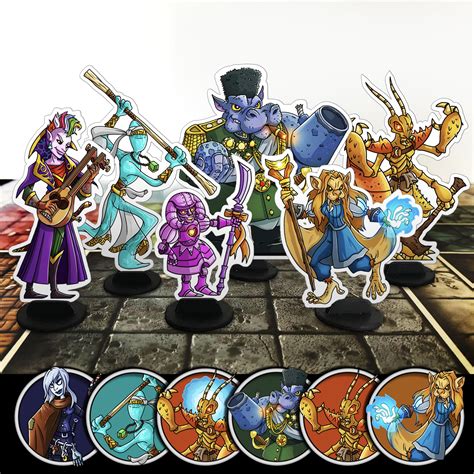 Spelljammer Paper Minis Oc Art Rdnd