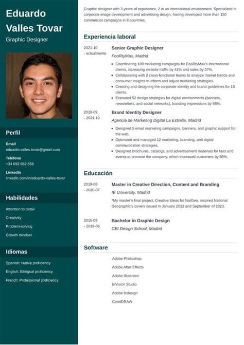 Cv Canadiense Cómo Hacer Un Cv Con Formato Para Canadá