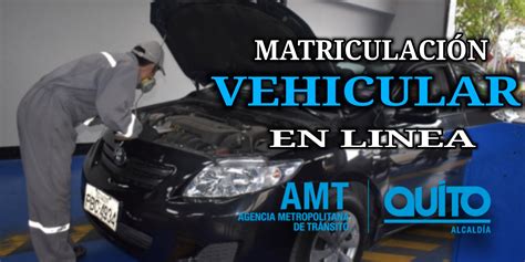 Matriculación Vehicular en Línea AMT Nación TRÁMITES