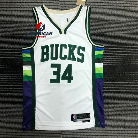 2022 2023 Mens Nba Basketball Jerseys Milwaukee Bucks 34 Giannis