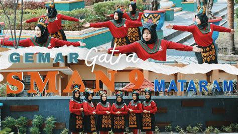 Lomba Senam Gemar Gatra Dharma Wanita Persatuan Sman 9 Mataram Youtube