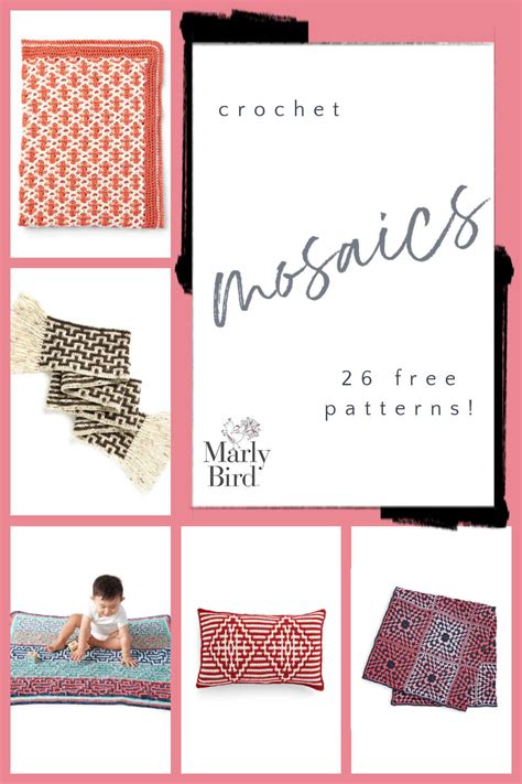 26 Free Mosaic Crochet Patterns Marly Bird