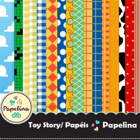 Papel Digital Toy Story Loja Papelina Elo7 Produtos Especiais