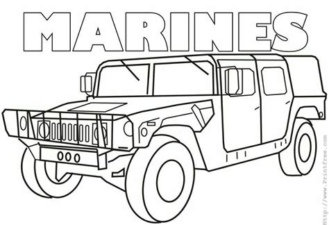 16 Marine Corps Coloring Pages Free Images