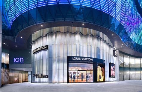 Singapore Louis Vuitton Store Images Iucn Water