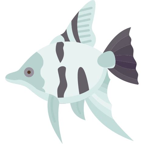 Angelfish Amethys Design Flat Icon