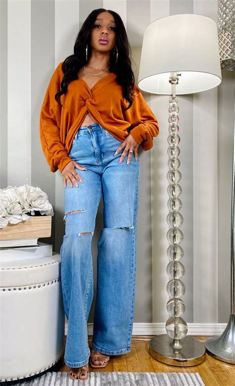 Everyday Denim Wide Leg Jeans In 2024 Legs Outfit Wide Leg Jeans