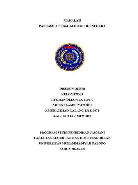 Makalah Penjas Pdf