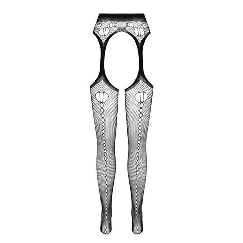 Straps Strumpfhose weiß Strumpfhosen Club Hot Fashion Odretto